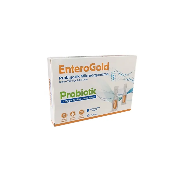 EnteroGold Yetişkin Probiotic 10 Flakon