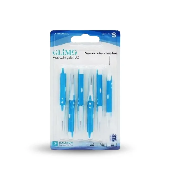Glimo Arayüz Fırçası Small 6'lı