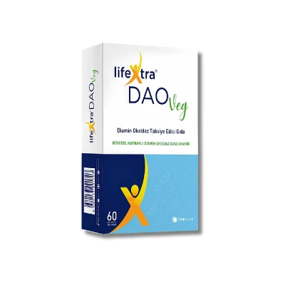 LifeXtra Daoveg Diamin Oksidaz Takviye Edici Gıda 60 Tablet