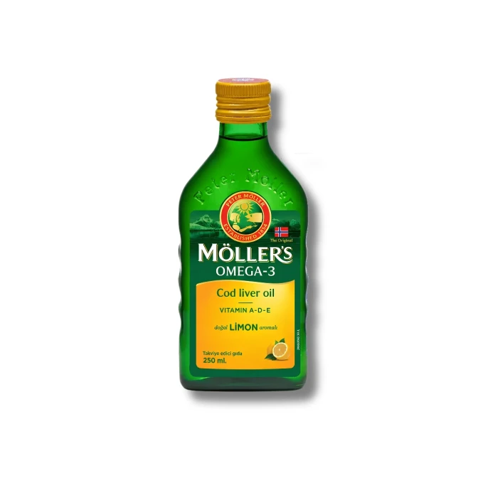 Möllers Omega 3 Limon Aromalı Balık Yağı 250 ml Möllers Omega 3 Limon Aromalı Balık Yağı 250 ml