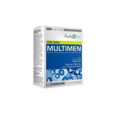 Suda Vitamin Multimen Multivitamin 60 Kapsül