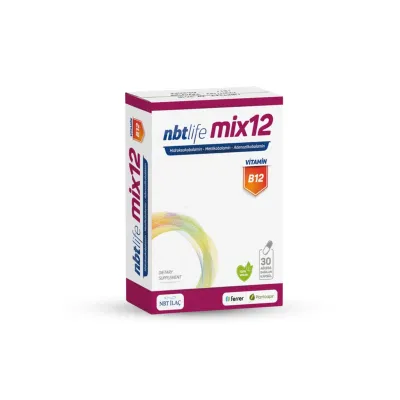Nbt Life Mix 12 B12 Ağızda Dağılan 30 Tablet