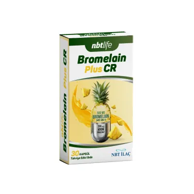 Nbt Life Bromelain Plus CR 30 Kapsül