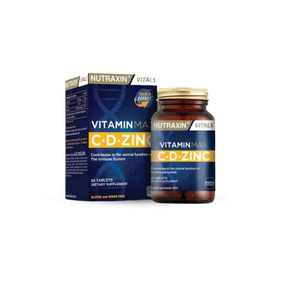 Nutraxin Vitamin Max C-D-Zinc 60 Tablet