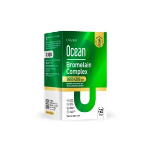 Orzax Ocean Bromelain Complex 60 Tablet
