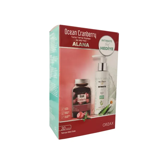 Orzax Ocean Cranberry Alana Intımate Gel Hediye