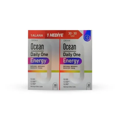 Orzax Ocean Daily One Energy 30+30 Tablet - 1 Alana 1 Bedava