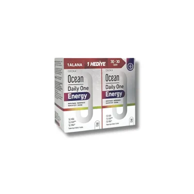 Orzax Ocean Daily One Energy 30+30 Tablet - 1 Alana 1 Bedava