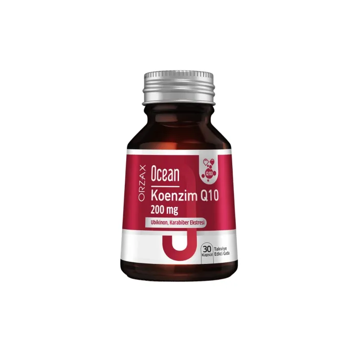 Orzax Ocean Koenzim Q10 200 mg 30 Kapsül