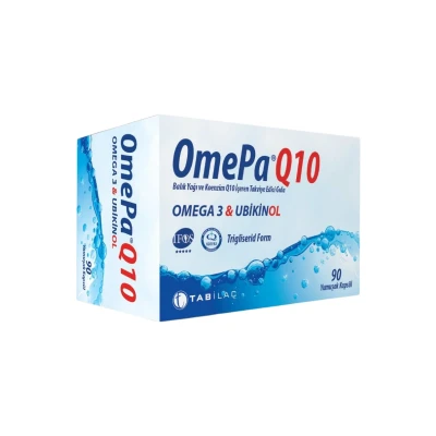 Omepa-Q10 Omega3 Ubiquinol 90 Kapsül