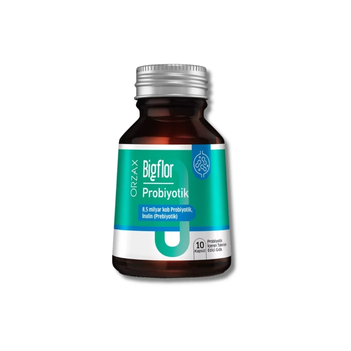 Orzax Bigflor Probiyotik 10 Kapsül
