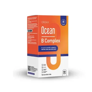 Orzax Ocean B Complex 60 Kapsül