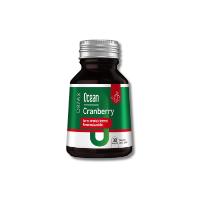 Orzax Ocean Cranberry Turna Yemişi Ekstresi 30 Kapsül