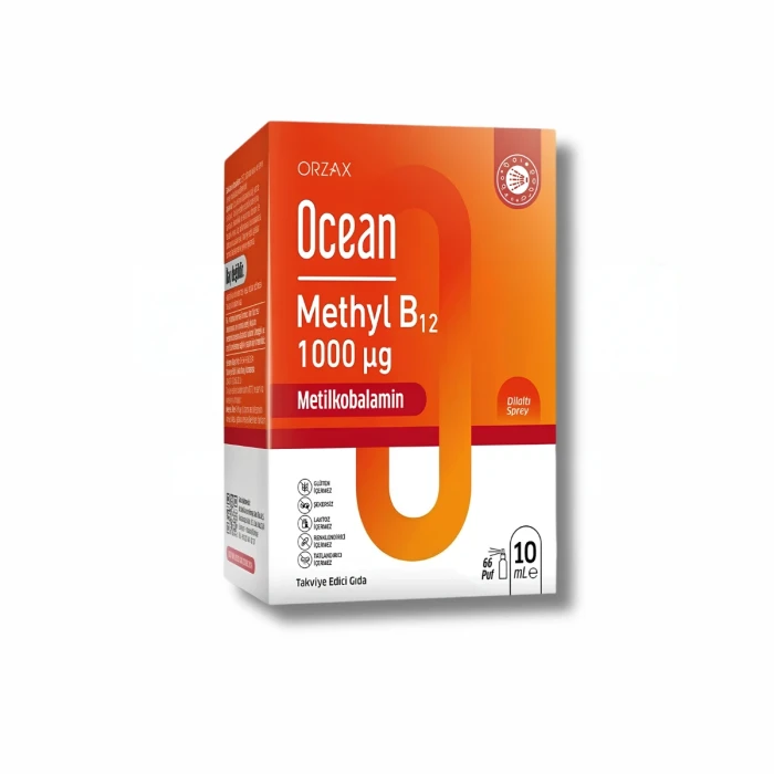 Orzax Ocean Methyl B12 1000 mcg 10 ml Sprey