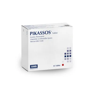 Pikassos İnositol ve Resveratrol 45 Tablet
