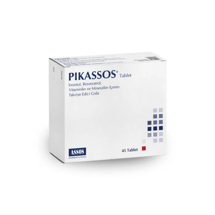 Pikassos İnositol ve Resveratrol 45 Tablet
