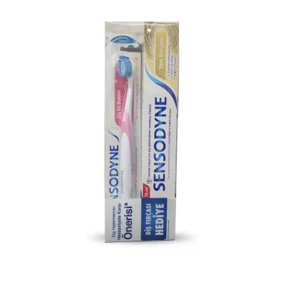 Sensodyne Tam Koruma Diş Macunu 75 ml + Diş Fırçası HEDİYE