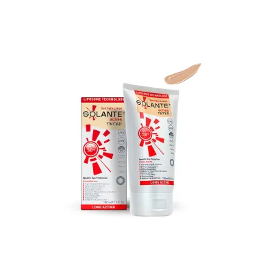 Solante Acnes Tinted Losyon SPF 50+ 150 ml