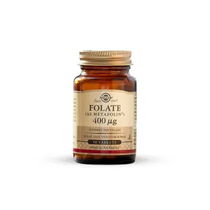 Solgar Folate (Metafolin) 400 mcg 50 Tablet