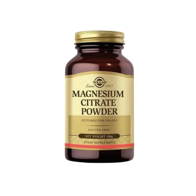 Solgar Magnesium Citrate Powder 108 gr Toz
