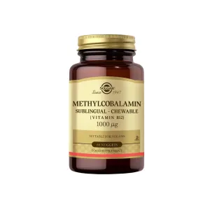 Solgar Methylcobalamin B12 1000 mcg 60 Dilaltı Tablet