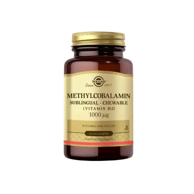 Solgar Methylcobalamin B12 1000 mcg 60 Dilaltı Tablet