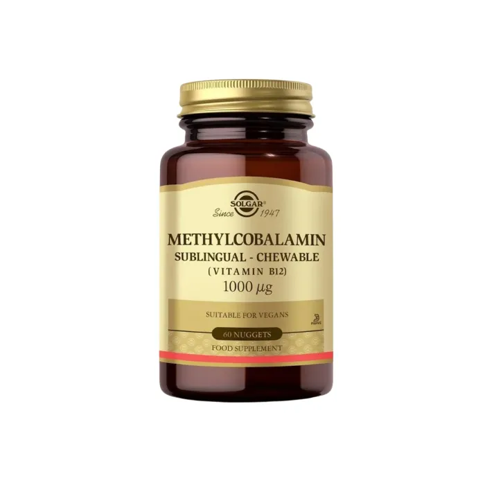 Solgar Methylcobalamin B12 1000 mcg 60 Dilaltı Tablet