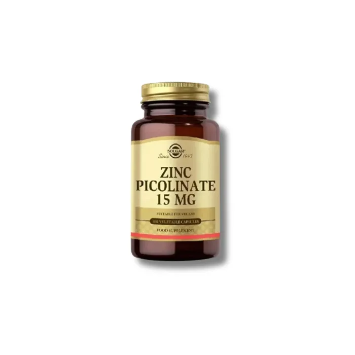 Solgar Zinc Picolinate 15 mg 100 Kapsül Solgar Zinc Picolinate 15 mg 100 Kapsül