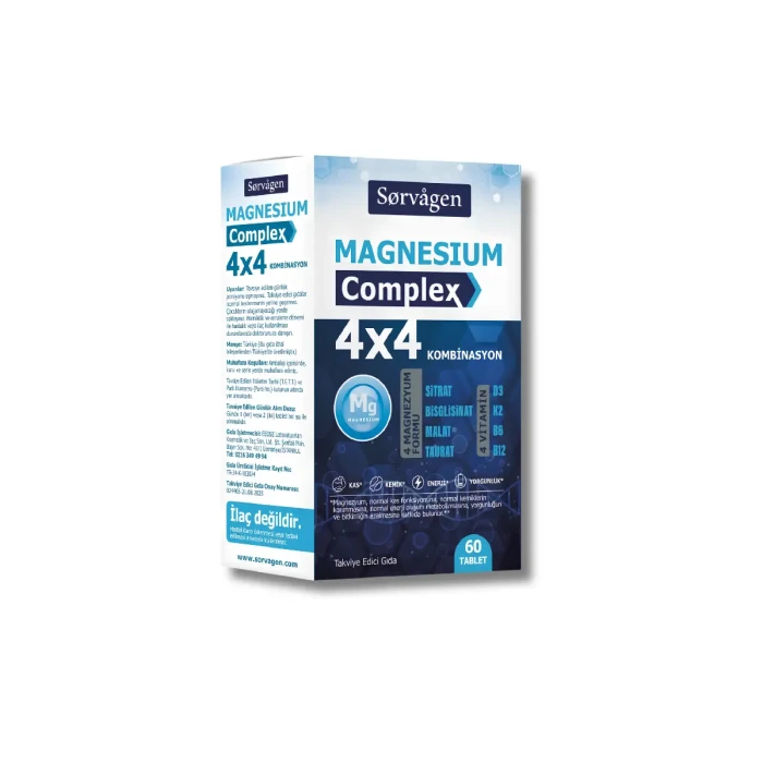 Sorvagen 4x4 Magnesium Complex 60 Tablet