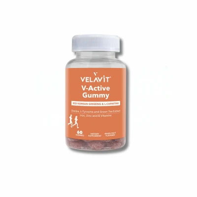 Velavit V-Active Gummy 60 Çiğnenebilir Tablet