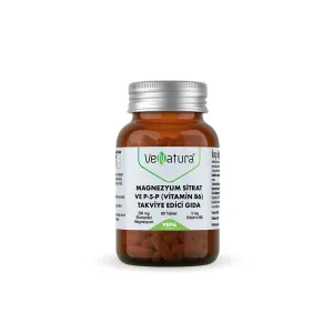 Venatura Magnezyum Sitrat P-5-P Vitamin B6 60 Tablet