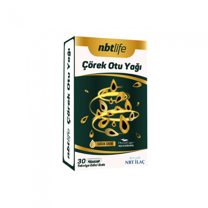 Nbt Life Çörek Otu Yağı 30 Kapsül Nbt Life Çörek Otu Yağı 30 Kapsül