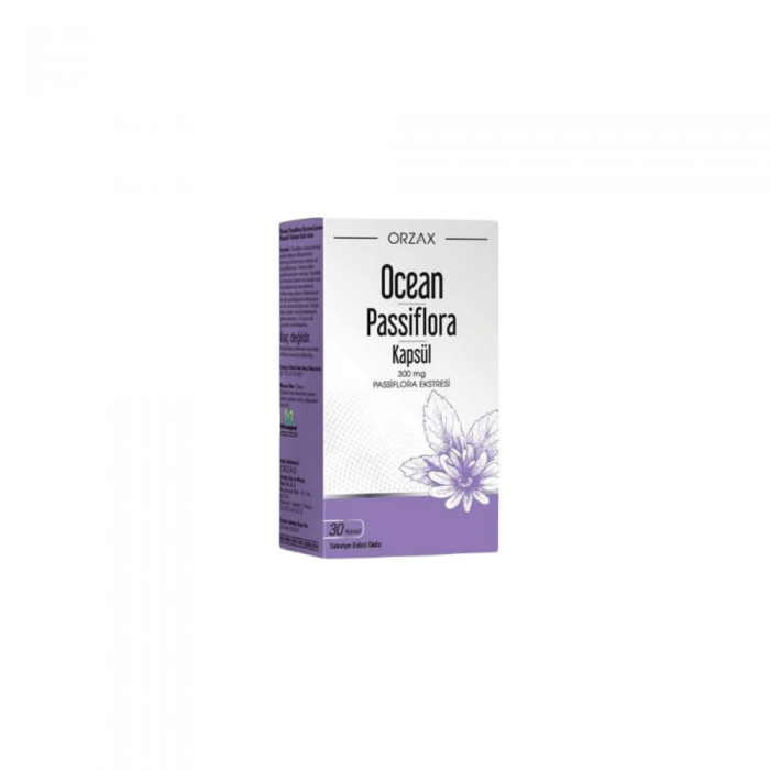 Orzax Ocean Passiflora 300 mg 30 Kapsül Orzax Ocean Passiflora 300 mg 30 Kapsül