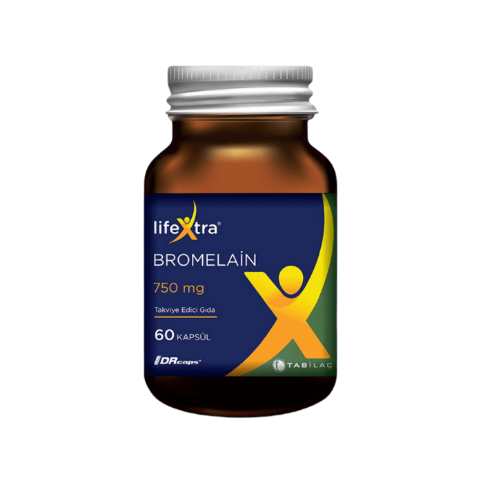 LifeXtra Bromelain 60 Kapsül LifeXtra Bromelain 60 Kapsül