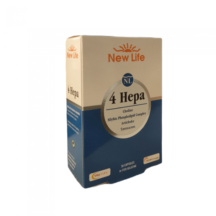 New Life 4 HEPA Takviye Edici Gıda 30 Kapsül New Life 4 HEPA Takviye Edici Gıda 30 Kapsül