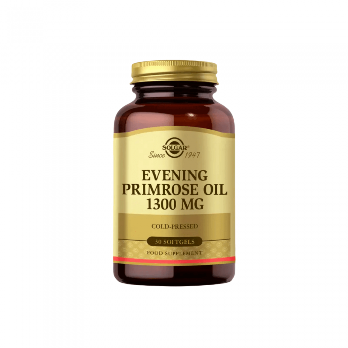 Solgar Evening Primrose Oil 1300 mg 30 Kapsül