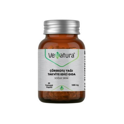 Venatura Çörekotu Yağı 1000 mg 60 Yumuşak Kapsül