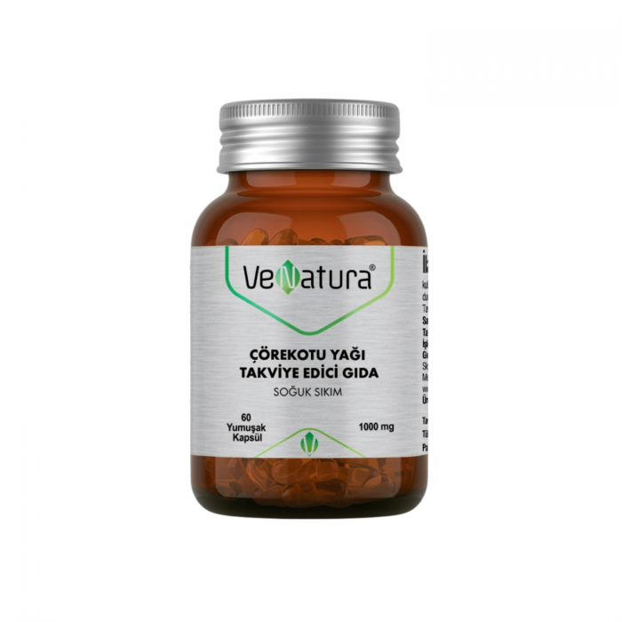 Venatura Çörekotu Yağı 1000 mg 60 Yumuşak Kapsül