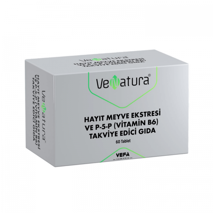 Venatura Hayıt Meyve Ekstresi P5P Vitamin B6 60 Tablet