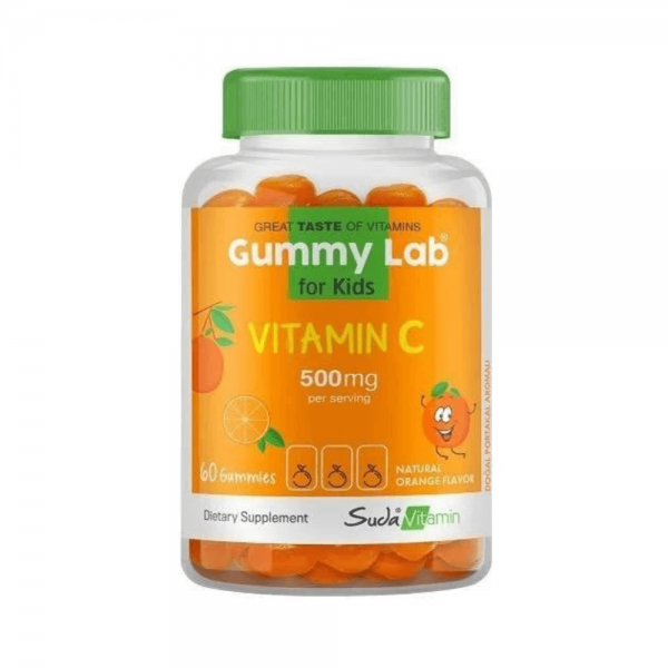 Gummy Lab Vitamin C Çocuklar İçin Portakal Aromalı 60 Gummies