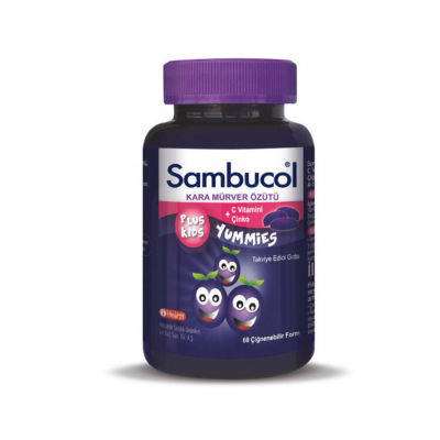 Sambucol Plus Kids Yummies 60 Çiğnenebilir Tablet