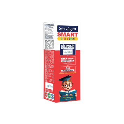 Sorvagen Smart Sıvı Form Sitikolin Takviye Edici Gıda 150 ml