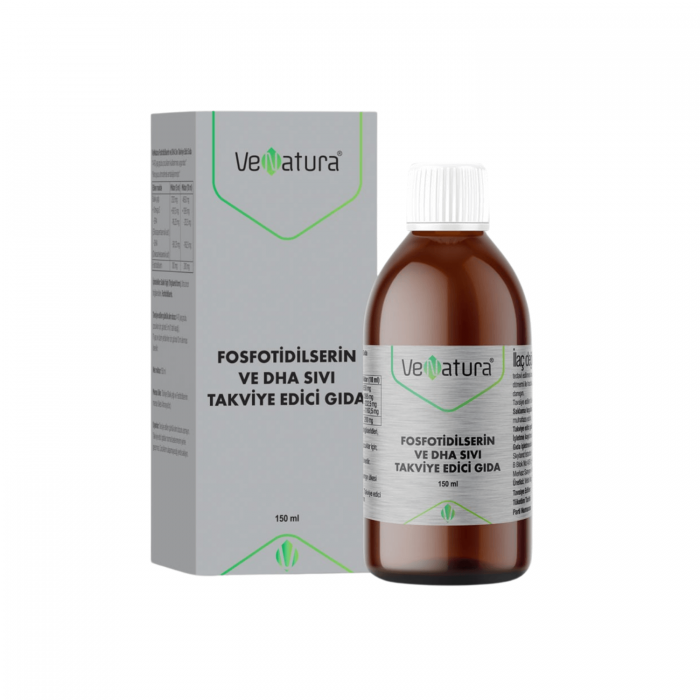 Venatura Fosfotidilserin ve DHA Sıvı Takviye Edici Gıda 150 ml