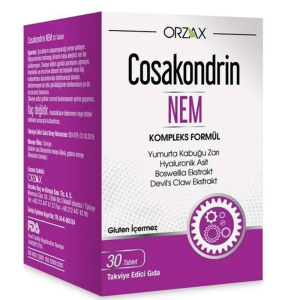 Orzax Cosakondrin Nem 30 Tablet