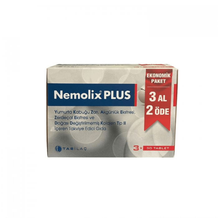 Nemolix Plus 30 Tablet 3 Al 2 Öde Nemolix Plus 30 Tablet 3 Al 2 Öde