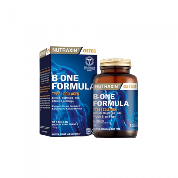Nutraxin Osteo B-One Formula Type I Collagen 90 Tablet Nutraxin Osteo B-One Formula Type I Collagen 90 Tablet