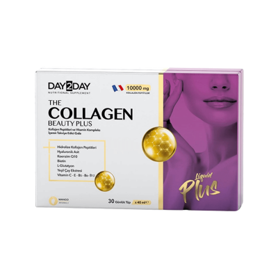 Day2Day The Collagen Beauty Plus Mango Aromalı 40 ml 30 Tüp