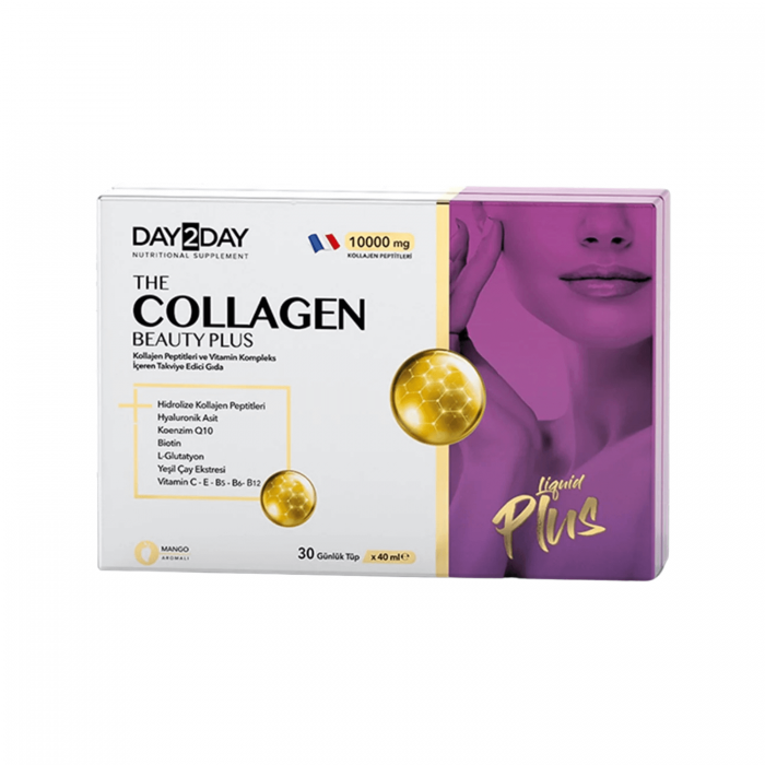 Day2Day The Collagen Beauty Plus Mango Aromalı 40 ml 30 Tüp Day2Day The Collagen Beauty Plus Mango Aromalı 40 ml 30 Tüp
