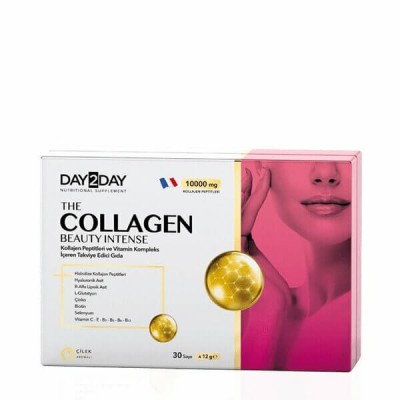 Day2Day The Collagen Beauty Intense Çilek Aromalı 30 Saşe