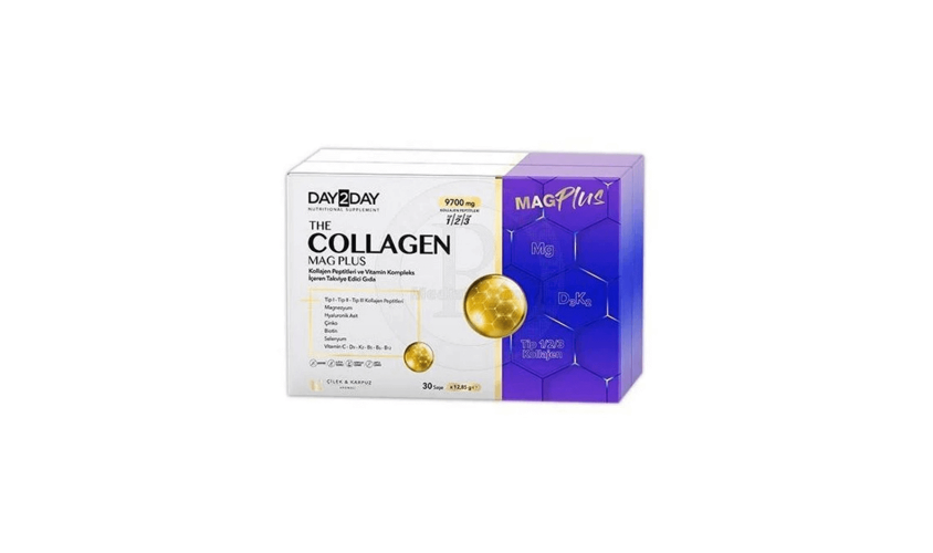 Day2Day Collagen Mag Plus Çilek Karpuz Aromalı 30 Saşe
